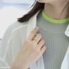 指輪リングシンプルパール4連デザインリング大人可愛い上品オープンリングアクセサリー