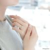 指輪リングツイストほそみシルバーサージカルステンレス金属アレルギーファッションリングアクセサリー