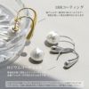 ピアスパール18Kコーティング揺れるドロップ大粒金アレ対応きれいフォーマルフックピアスパールキャッチアクセサリー