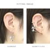 軟骨ピアスカスタムセット猫エンジェル翼キャット地雷系女子人気かわいい天使ストレートバーベル16ゲージボディピアス病みかわ