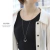 ネックレスロングネックレスキレイシンプルカジュアル16Kチェーンペンダントアクセサリー