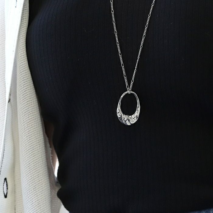 ネックレスロングネックレスキレイシンプルカジュアル16Kチェーンペンダントアクセサリー