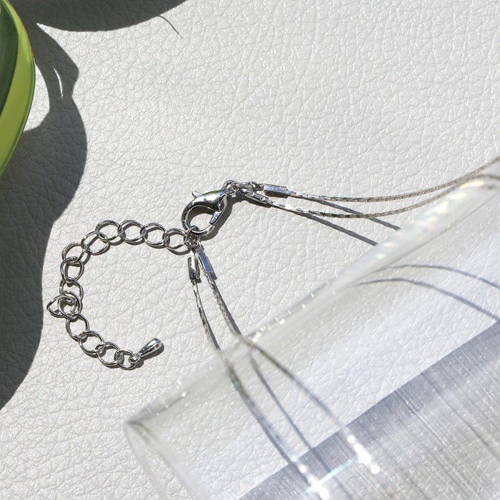 ネックレスロングチェーンネックレス2連レイヤードシンプルベネチアンチェーン16kコーティングチェーンアクセサリー