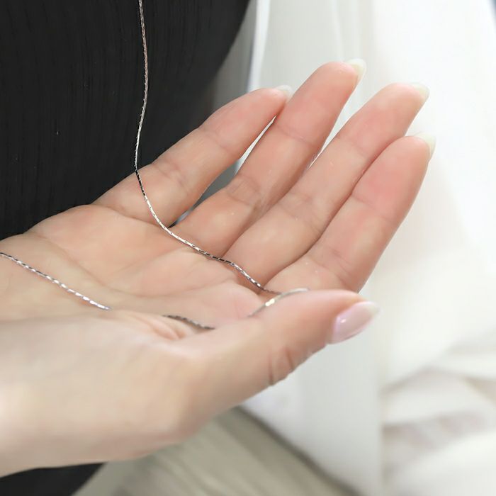 ネックレスロングチェーンネックレス2連レイヤードシンプルベネチアンチェーン16kコーティングチェーンアクセサリー