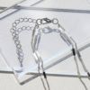 ネックレスチェーンネックレスロング2連レイヤードシンプル16kコーティング喜平チェーンアクセサリー