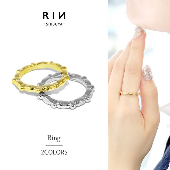 指輪リングシルバーゴールドシンプルファッショナブル18金コーティングロジウムコーティングファッションリングアクセサリー