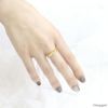 指輪リングシンプルスクエア存在感四角シルエットファッションリングアクセサリー