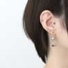 へそピアス【セット】カスタムセットバラ薔薇翼エンジェルデビル人気カーブバーベルバナナバーベル14ゲージ18ゲージボディピアス