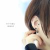 ファッションピアス薔薇バラクモ蜘蛛蝶ヘビ蛇ゴシックアンティークかわいい爬虫類シルバースタイリッシュチタンポストアクセサリー