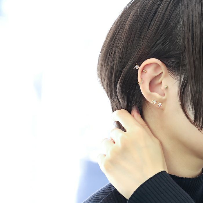 ボディピアス用アンティーク家具の脚キャッチクラシックデザイン14G16G18G12Gゴシックシンプルネジ式軟骨ピアスカスタム アレンジパーツカスタマイズピアス14ゲージ16ゲージ18ゲージ12ゲージシンプルキャッチ0267