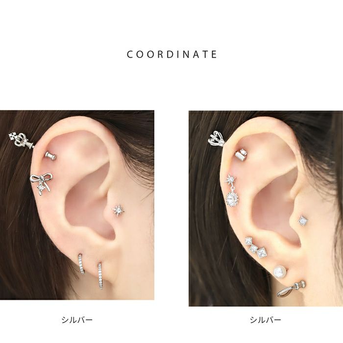 アンティーク家具の脚風クラシックキャッチ｜ボディピアス凛【公式】