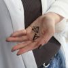 ピアス三角トライアングルモードシックスタイリッシュ金アレスタッドアクセサリー
