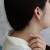 ピアス三角トライアングルモードシックスタイリッシュ金アレスタッドアクセサリー