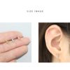 軟骨ピアストカゲとかげ蜥蜴は虫類爬虫類いきものリザード16Ｇおめめキラキラヤモリストレートバーベル16ゲージボディピアス