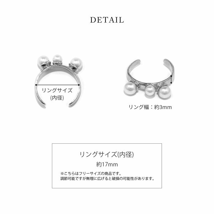 指輪リングオープンキュービックジルコニア18kコーティングフリーサイズシルバーゴールドフォークリングファッションリングアクセサリー
