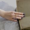 指輪リング結び目2連リングトレンドアクセントデザインリングアクセサリー