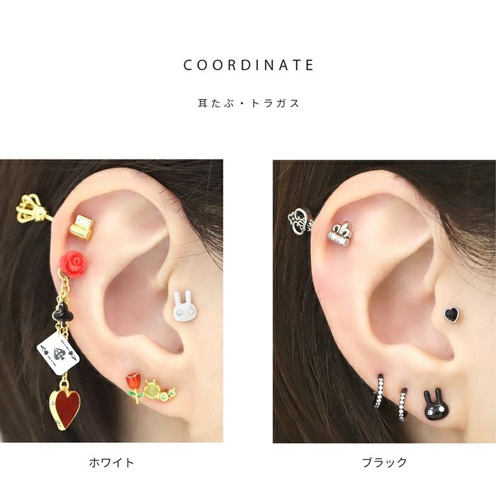 希少　ウィアード　ラット　ピアス クリットピアス【BK】|MARS
