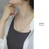 ネックレスマンテル２WAYロングY字18Kコーティングロジウムチェーンアクセサリー