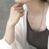ネックレスマンテル２WAYロングY字18Kコーティングロジウムチェーンアクセサリー