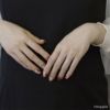 指輪レディースリングソリティアCZジュエル華奢ほそめファッションリングアクセサリー
