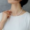 ネックレスバロックパールプラスチックパールキレイおしゃれパールネックレスアクセサリー