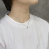 ネックレス蝶バタフライ上品キレイおしゃれあずきチェーンアクセサリー