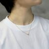 チェーンネックレスハートキュート上品キレイおしゃれあずきチェーンアクセサリー