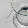 チェーンネックレスシンプルサージカルステンレスメンズレディース細身スタイリッシュキレイペーパークリップクリップチェーンアクセサリー凛普段使い