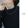 ビーズネックレスパールビーズかわいいキレイ上品おしゃれレディース華やかサージカルステンレスチェーンアクセサリー凛