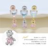 軟骨ピアスジュエルハートはーとくまクマベアかわいいキュービックジルコニアストレートバーベルゆめかわオーロラ16ゲージボディピアス