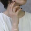 指輪レディースリングノットリング結び目キュービックジルコニアほそみ華奢見えデザインリングアクセサリー