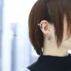 軟骨ピアス神カスタムセット凛オリジナルデビル悪魔ウィング王冠クラウンジュエルコウモリゴシックヴィジュアル系ストレートバーベル16ゲージボディピアスレッドパープル