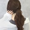 ヘアアクセサリーゴムセットロープ風ナチュラルカジュアルヘアゴムアクセサリー