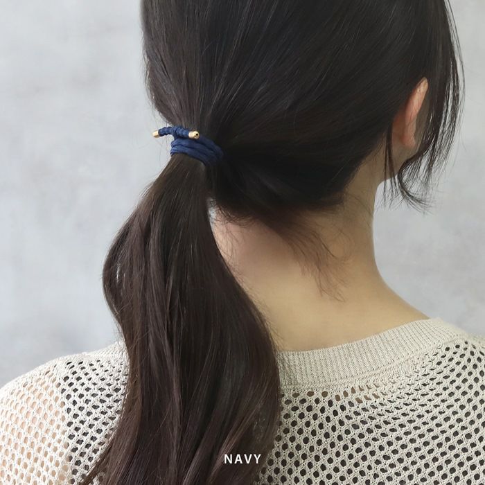 ヘアアクセサリーゴムセットロープ風ナチュラルカジュアルヘアゴムアクセサリー