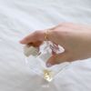 指輪レディースリングウェーブ波リングほそみ上品オープンリングフォークリングアクセサリー