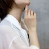 指輪レディースリングバタフライ蝶キュービックジルコニアほそみかわいいファッションリングアクセサリー