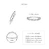 指輪レディースリングジュエルストーンキュービックジルコニア16Kコーティングかわいいファッションリングアクセサリー
