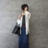 ネックレスチタンY字ロングネックレスラリエットスタイリッシュロールチェーンアクセサリー