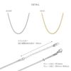 ネックレスキレイシンプルチェーンサージカルステンレス金属アレルギーベネチアンチェーンアクセサリー