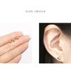 ピアスかわいいハートはあとプチサイズスタッドネジ式アクセサリー