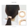 ヘアアクセサリー編みロープ太め伸縮ゴムまとめ髪カジュアルヘアゴムアクセサリー