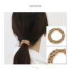 ヘアアクセサリー編みロープ太め伸縮ゴムまとめ髪カジュアルヘアゴムアクセサリー