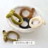 ヘアアクセサリーヘアゴム伸縮リボンカジュアルベーシックカラーヘアゴムアクセサリー