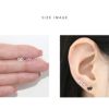 リボン軟骨ピアス かわいい小さめ 16G プチ 韓国風 ボディピアス推し活おしゃれアクセサリーカラフルストレートバーベル16ゲージ専門店凛RIN 小さい ミニ トラガス ヘリックス おしゃれ