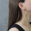 ピアスフープドロップワンタッチピアスシンプルリングピアスアクセサリー
