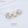 イヤーカフパールリングフープフェイクピアスかわいい大人カワイイオシャレシンプルアクセサリー