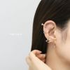 軟骨ピアスロケット宇宙コスモかわいいシンプル個性的おしゃれストレートバーベル16ゲージボディピアス