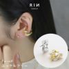 イヤーカフツイストフープイヤカフスこなれ感パールソフィスティケートニッケルフリー開閉式イヤリングアクセサリーボディピアス専門店凛RINプチプラ