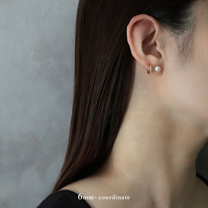 ピアスパールかわいいシンプル上品大人カワイイオフィス冠婚葬祭スタッドアクセサリー