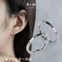 軟骨ピアスワンタッチセグメントリング金属アレルギー対応カットデザインシンプルサージカルステンレスフープ16ゲージ18ゲージボディピアス専門店凛RIN激安フォーマル